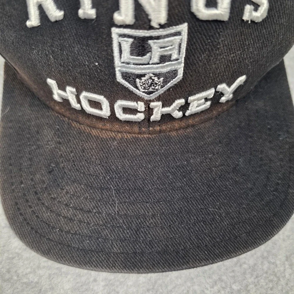 Los Angeles Kings Hat Cap‎ Snap Back Mens One Size Black NHL Hockey Reebok